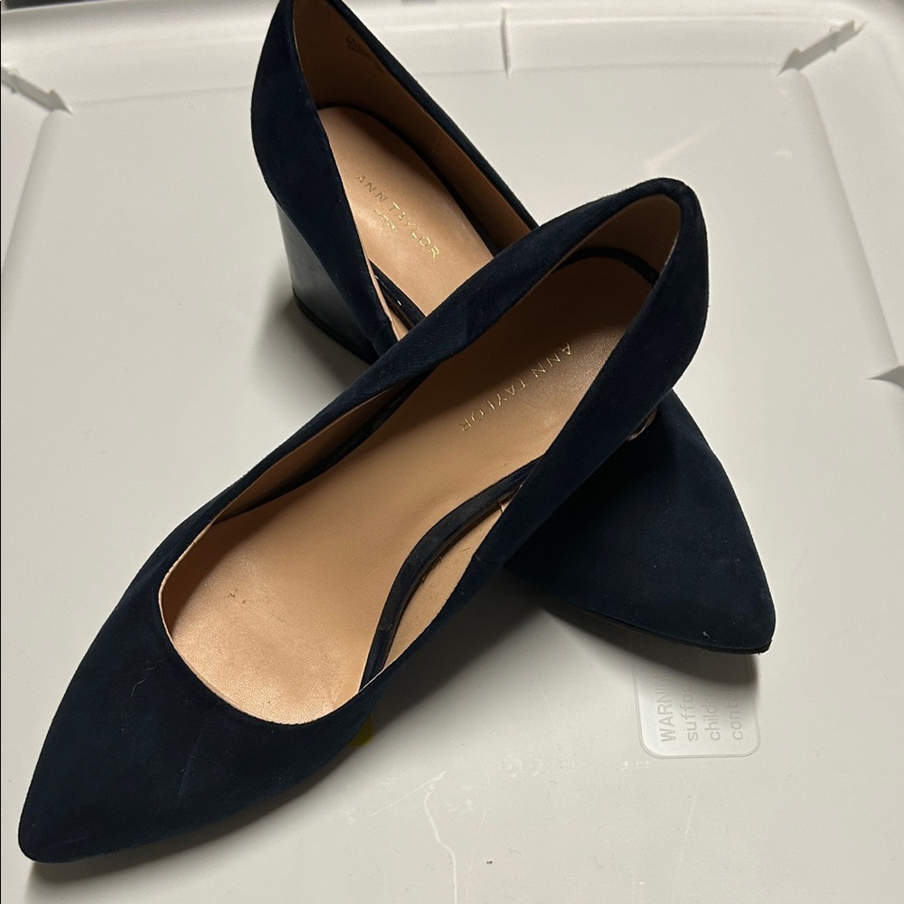 Elegant Navy Blue Women's Shoes